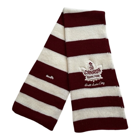 Roots Accessories - Roots | Team Canada Scarf | 2002 Winter Olympics Salt Lake City
